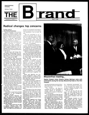 Primary view of object titled 'The Brand (Abilene, Tex.), Vol. 77, No. 7, Ed. 1, Friday, May 4, 1990'.