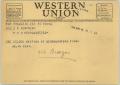Letter: [Telegram from Mrs. Perry to Mrs. Kempner, April 18, 1944]