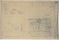 Technical Drawing: Brook Hollow Shopping Center, Abilene, Texas: Plot and Floor Plan