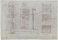 Technical Drawing: Radford Store Building, Abilene, Texas: Building Elevation Drawings