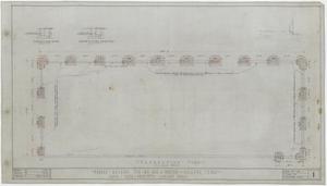 Primary view of object titled 'Paxton Garage, Abilene, Texas: Foundation Plan'.