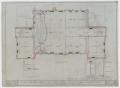 Technical Drawing: North and South Ward Schools, Abilene, Texas: Second Floor Plan