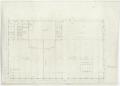 Technical Drawing: McClure Shop and Office Building, Abilene, Texas: Floor Layout