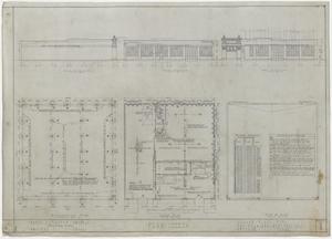 Primary view of object titled 'Fulwiler Electric Company Garage, Abilene, Texas: Plan Sheet'.