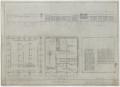 Technical Drawing: Fulwiler Electric Company Garage, Abilene, Texas: Plan Sheet