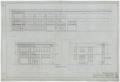 Technical Drawing: Paxton Store and Office Building, Abilene, Texas: Elevation Drawings