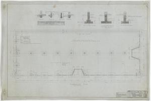 Primary view of object titled 'Paxton Store and Office Building, Abilene, Texas: Foundation Plan'.