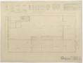 Technical Drawing: Taystee Baking Company Building, Abilene, Texas: Floor Plan