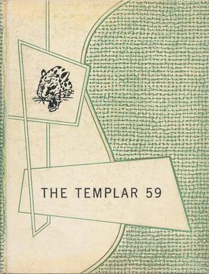 Primary view of object titled 'The Templar, Yearbook of Temple Junior College, 1959'.