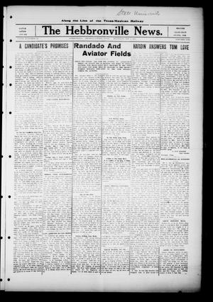 Primary view of object titled 'The Hebbronville News. (Hebbronville, Tex.), Vol. 2, No. 19, Ed. 1 Wednesday, May 5, 1926'.