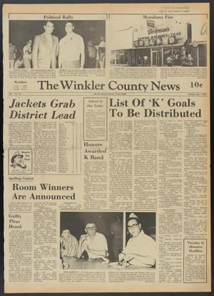 Primary view of object titled 'The Winkler County News (Kermit, Tex.), Vol. [36], No. 12, Ed. 1 Monday, May 1, 1972'.