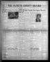 Newspaper: The Fayette County Record (La Grange, Tex.), Vol. 29, No. 96, Ed. 1 T…
