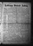 Newspaper: La Grange Deutsche Zeitung. (La Grange, Tex.), Vol. 19, No. 17, Ed. 1…