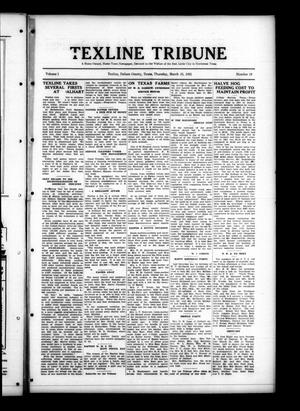 Primary view of object titled 'Texline Tribune (Texline, Tex.), Vol. 1, No. 29, Ed. 1 Thursday, March 31, 1932'.