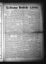 Newspaper: La Grange Deutsche Zeitung. (La Grange, Tex.), Vol. 20, No. 13, Ed. 1…