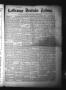 Newspaper: La Grange Deutsche Zeitung. (La Grange, Tex.), Vol. 20, No. 39, Ed. 1…