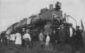 Postcard: [Santa Fe steam engine]