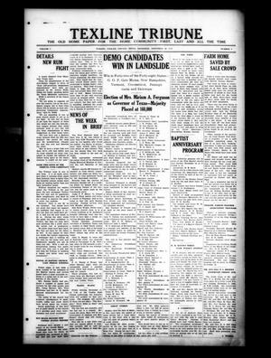 Primary view of Texline Tribune (Texline, Tex.), Vol. 2, No. 9, Ed. 1 Thursday, November 10, 1932