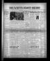 Newspaper: The Fayette County Record (La Grange, Tex.), Vol. 29, No. 42, Ed. 1 T…