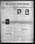 Newspaper: The Fayette County Record (La Grange, Tex.), Vol. 29, No. 74, Ed. 1 T…