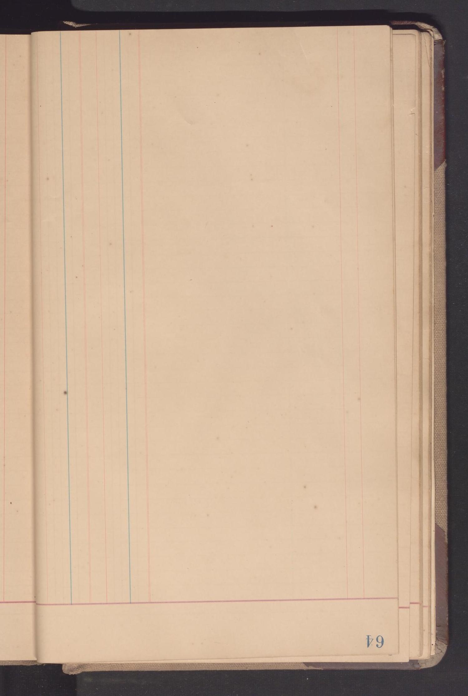 [O'Connor Brothers General Business Ledger: July 1899 - March 1939]
                                                
                                                    64
                                                