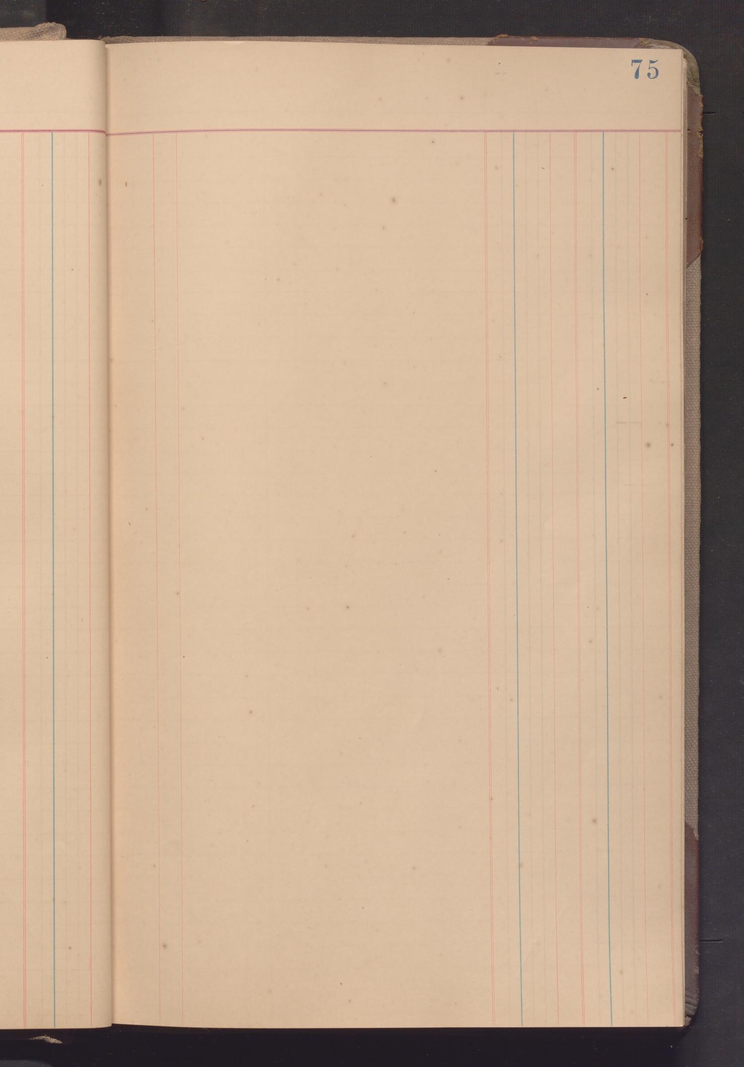 [O'Connor Brothers General Business Ledger: July 1899 - March 1939]
                                                
                                                    75
                                                