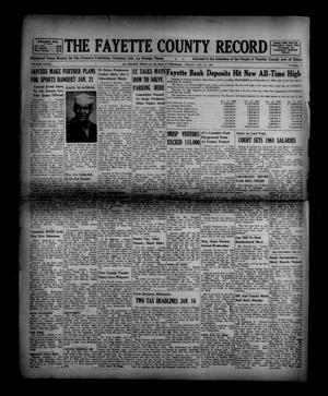 Primary view of object titled 'The Fayette County Record (La Grange, Tex.), Vol. 39, No. 21, Ed. 1 Friday, January 13, 1961'.