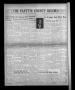 Newspaper: The Fayette County Record (La Grange, Tex.), Vol. 38, No. 79, Ed. 1 T…