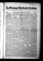 Thumbnail image of item number 1 in: 'La Grange Deutsche Zeitung (La Grange, Tex.), Vol. 32, No. 11, Ed. 1 Thursday, October 27, 1921'.