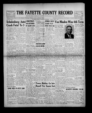 Primary view of object titled 'The Fayette County Record (La Grange, Tex.), Vol. 39, No. 45, Ed. 1 Friday, April 7, 1961'.