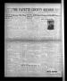 Newspaper: The Fayette County Record (La Grange, Tex.), Vol. 38, No. 85, Ed. 1 T…