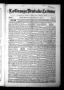 Newspaper: La Grange Deutsche Zeitung (La Grange, Tex.), Vol. 31, No. 42, Ed. 1 …
