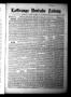 Primary view of La Grange Deutsche Zeitung (La Grange, Tex.), Vol. 30, No. 47, Ed. 1 Thursday, July 8, 1920