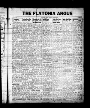 Primary view of object titled 'The Flatonia Argus (Flatonia, Tex.), Vol. 64, No. 11, Ed. 1 Thursday, March 9, 1939'.