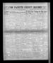 Newspaper: The Fayette County Record (La Grange, Tex.), Vol. 39, No. 12, Ed. 1 T…