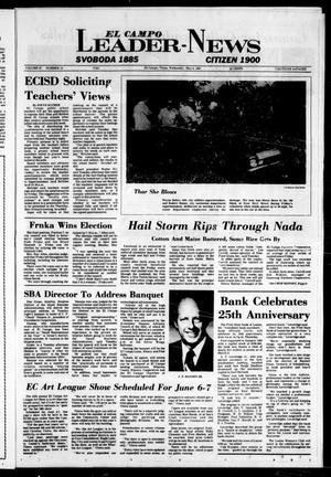 Primary view of object titled 'El Campo Leader-News (El Campo, Tex.), Vol. 97, No. 13, Ed. 1 Wednesday, May 6, 1981'.
