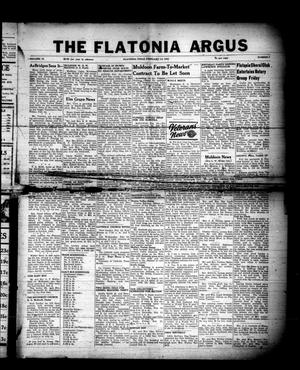 Primary view of object titled 'The Flatonia Argus (Flatonia, Tex.), Vol. 72, No. 7, Ed. 1 Thursday, February 13, 1947'.