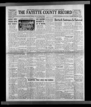 Primary view of object titled 'The Fayette County Record (La Grange, Tex.), Vol. 42, No. 78, Ed. 1 Tuesday, July 28, 1964'.