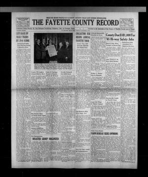 Primary view of object titled 'The Fayette County Record (La Grange, Tex.), Vol. 42, No. 98, Ed. 1 Tuesday, October 6, 1964'.