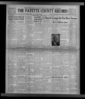 Primary view of object titled 'The Fayette County Record (La Grange, Tex.), Vol. 41, No. 64, Ed. 1 Tuesday, June 11, 1963'.