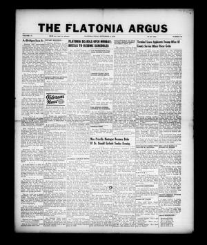 Primary view of object titled 'The Flatonia Argus (Flatonia, Tex.), Vol. 71, No. 36, Ed. 1 Thursday, September 5, 1946'.