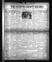 Newspaper: The Fayette County Record (La Grange, Tex.), Vol. 23, No. 80, Ed. 1 T…