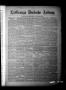Newspaper: La Grange Deutsche Zeitung. (La Grange, Tex.), Vol. 14, No. 11, Ed. 1…