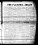 Newspaper: The Flatonia Argus (Flatonia, Tex.), Vol. 73, No. 28, Ed. 1 Thursday,…