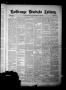 Newspaper: La Grange Deutsche Zeitung. (La Grange, Tex.), Vol. 12, No. 48, Ed. 1…