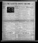 Newspaper: The Fayette County Record (La Grange, Tex.), Vol. 31, No. 71, Ed. 1 T…