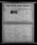 Newspaper: The Fayette County Record (La Grange, Tex.), Vol. 36, No. 27, Ed. 1 F…