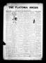 Newspaper: The Flatonia Argus (Flatonia, Tex.), Vol. 48, No. 4, Ed. 1 Thursday, …