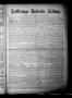 Newspaper: La Grange Deutsche Zeitung. (La Grange, Tex.), Vol. 14, No. 1, Ed. 1 …