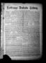 Newspaper: La Grange Deutsche Zeitung. (La Grange, Tex.), Vol. 14, No. 22, Ed. 1…